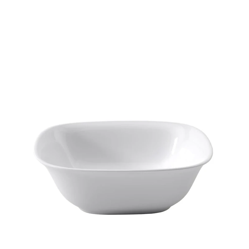 Villeroy & Boch Royal Square Bowl, Premium Porcelain, White