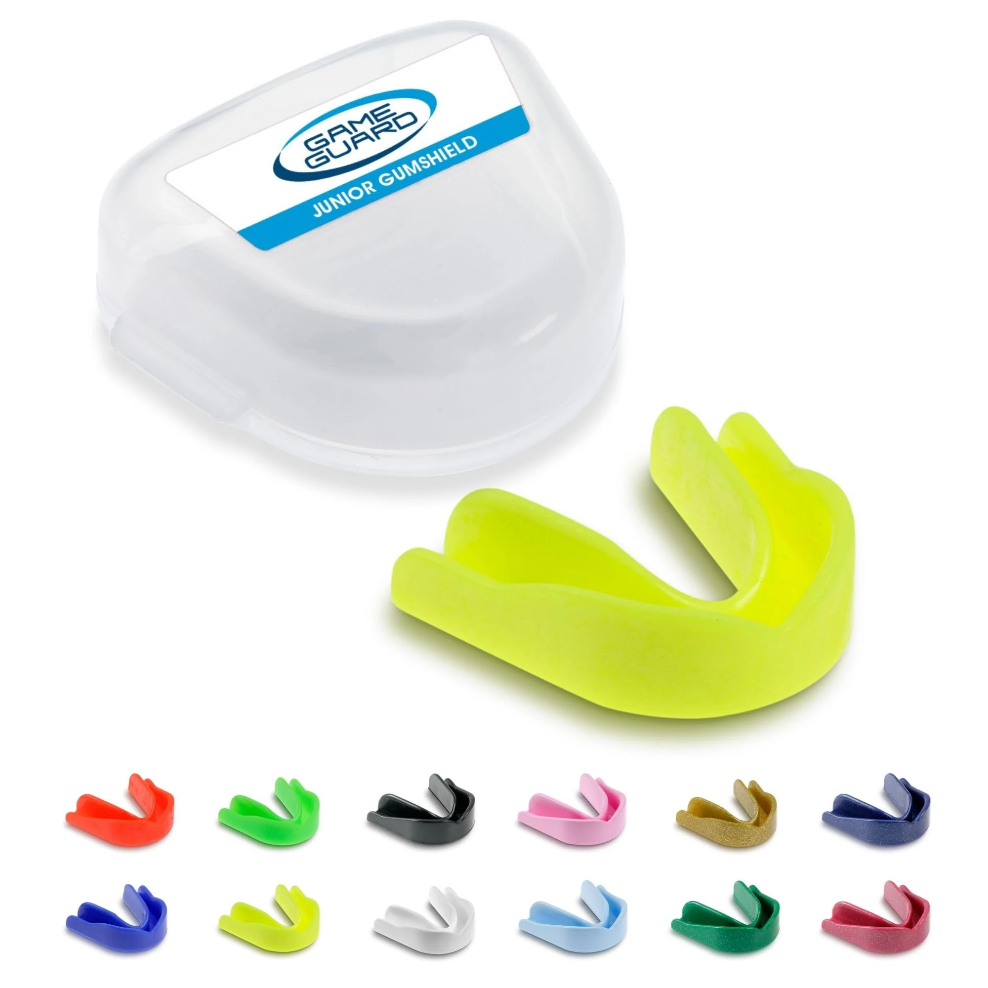 GAME GUARD Boil & Bite Mouth Guard/Gum Shield – Mouldable Mouthguard/gumshields - CE Approved, School Sports, Rugby, Hockey, Boxing, GAA, Martial Arts