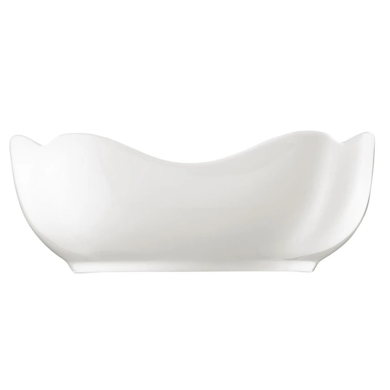 Hutschenreuther Maria Theresia 02013-800001-13168 Bowl 18 cm Square 0.61 Litres White