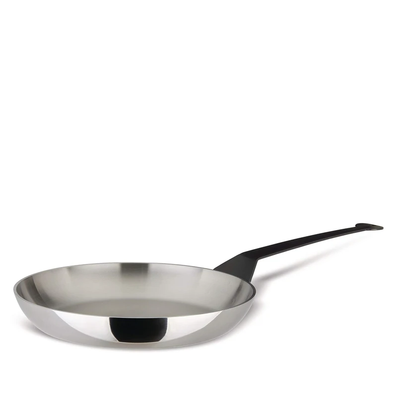 Alessi 90110/28 T La Cintura Di Orione Frying Pan in 18/10 Stainless Steel, Silver