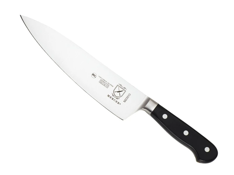 Mercer Culinary M23530 Renaissance 10-Inch Stainless Steel Forged Chef's Knife, Black