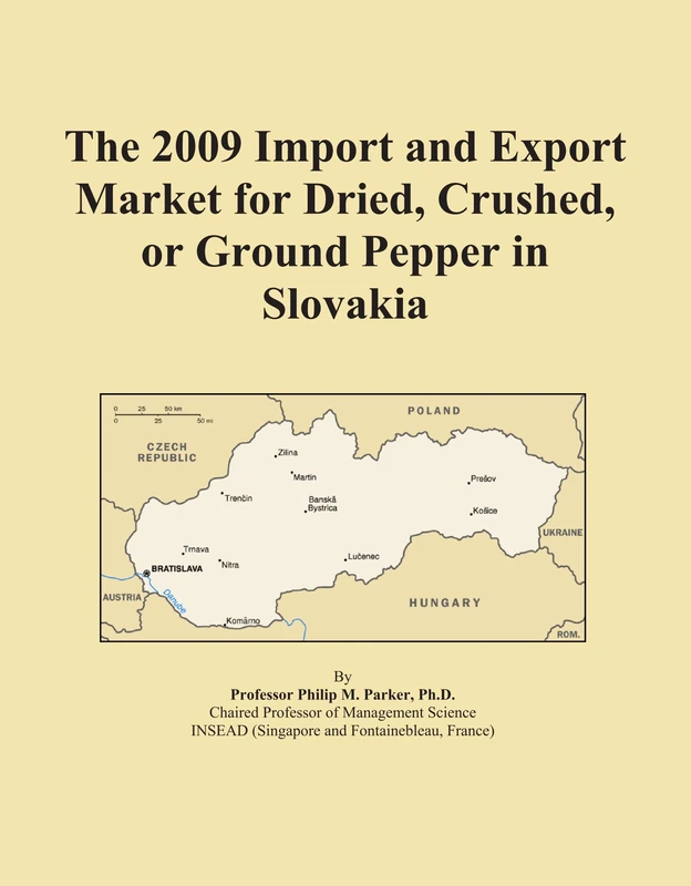 The 2009 Import and Export Market for Dried, Crushed, or Ground Pepper in Slovakia