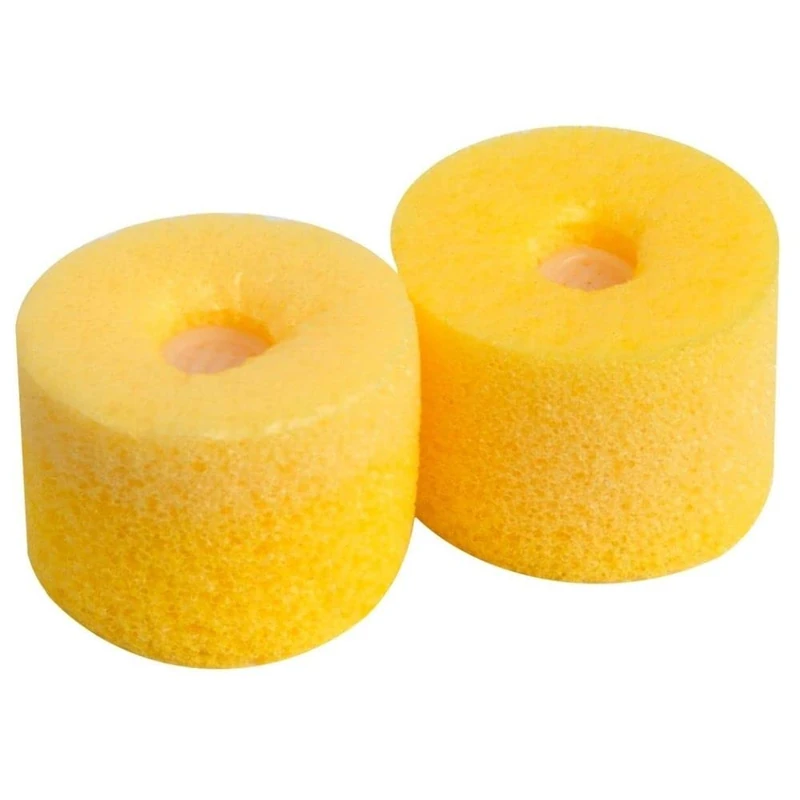 Shure EAYLF1-100 Foam Sleeves for SE Earphones, Yellow, 100 Pieces - Image 1