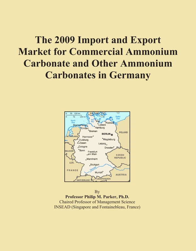 The 2009 Import and Export Market for Commercial Ammonium Carbonate and Other Ammonium Carbonates in Germany