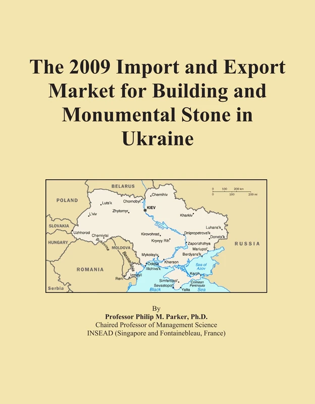 2009 Import Export Market Building Monumental Stone Ukraine