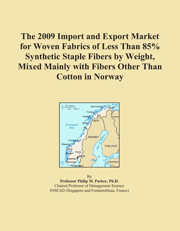 The 2009 Import and Export Market for Woven Fabrics of Less Than 85% Synthetic Staple Fibers by Weight, Mixed Mainly with Fibers Other Than Cotton in Norway
