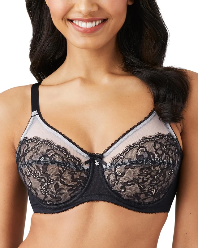 Wacoal Women's Full Coverage Bra, Black, 42E