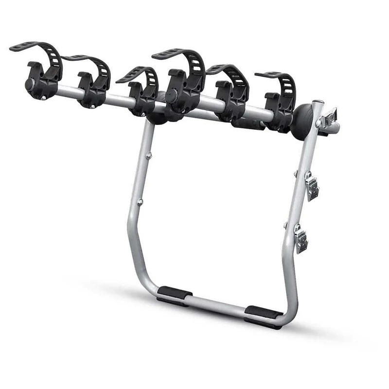 MENABO' Carpriss 79050803 Steel Rear Mounted Bike Carrier Mistral/Fixaging With Straps 3 Pieces