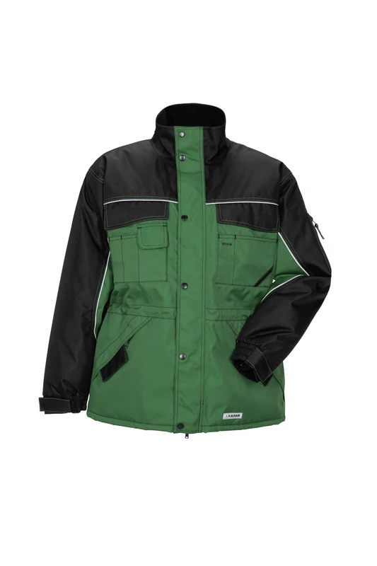 Planam 3317044 Size Small "Winter Dust" Parka - Green/Black