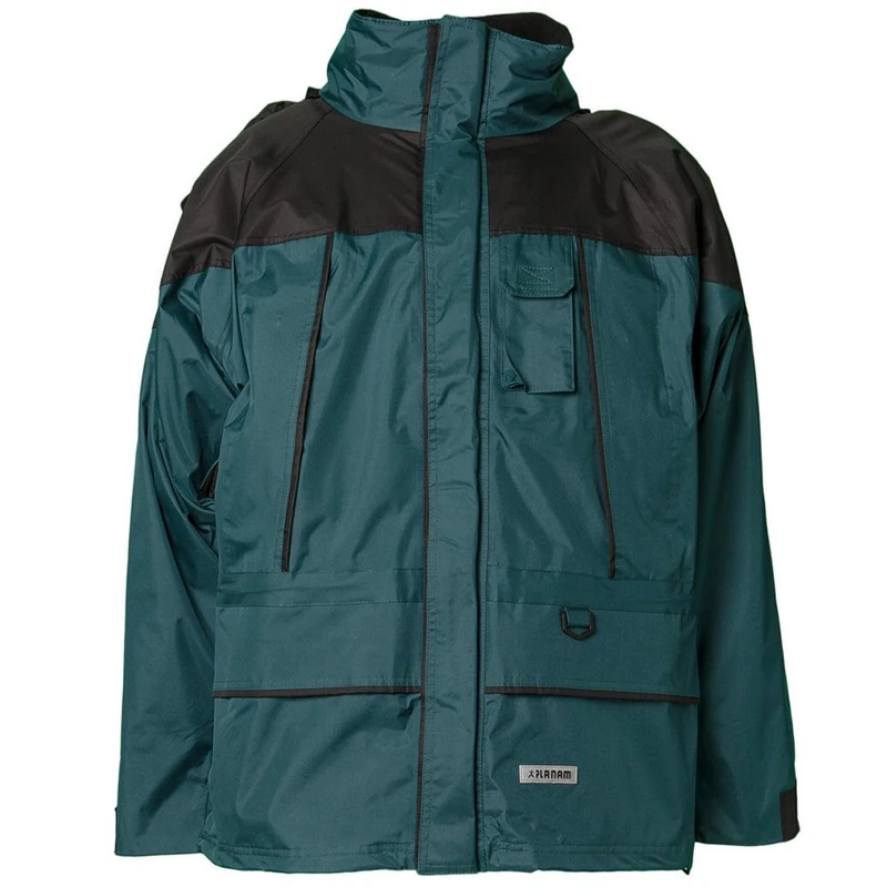 Planam 3131040 Size X-Small Winter Twister Jacket - Green/Black