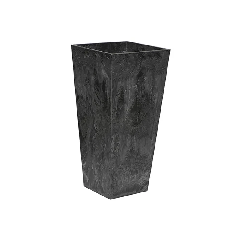 Novelty 35198 Ella Tall Planter, Black, 19.5-Inch