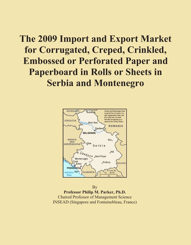The 2009 Import and Export Market for Corrugated, Creped, Crinkled, Embossed or Perforated Paper and Paperboard in Rolls or Sheets in Serbia and Montenegro