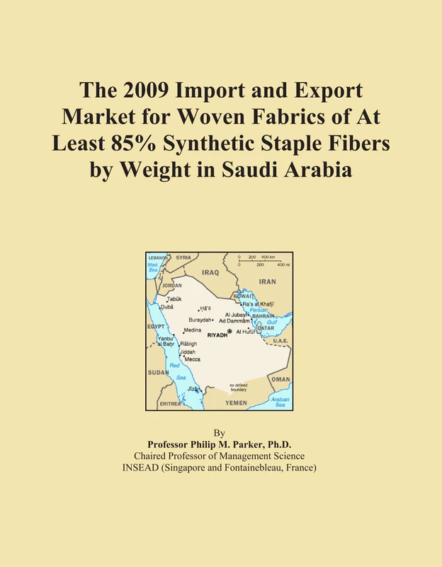 The 2009 Import and Export Market for Woven Fabrics of At Least 85% Synthetic Staple Fibers by Weight in Saudi Arabia