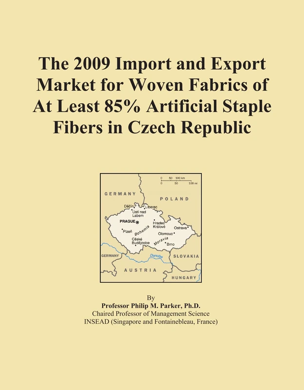 The 2009 Import and Export Market for Woven Fabrics of At Least 85% Artificial Staple Fibers in Czech Republic