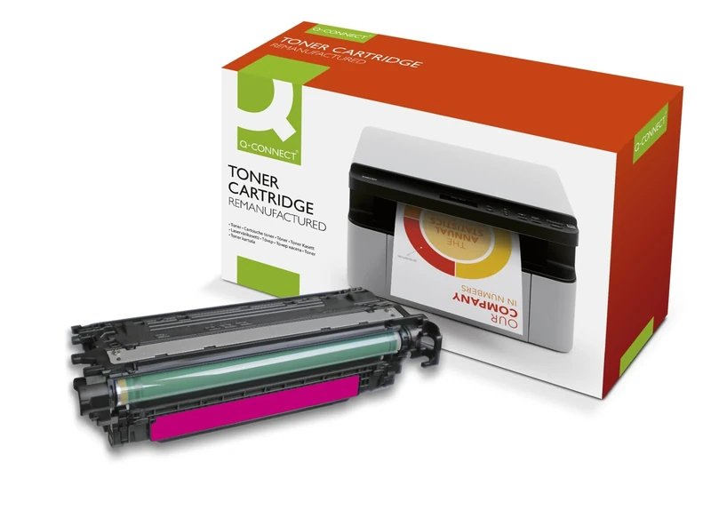 Q-Connect Compatible Solution HP 504A Laserjet Toner Cartridge Magenta