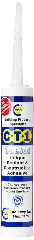 CT1 CT1CLEAR Clear TRIBRID® Multi Purpose Sealant & Adhesive - 290ml