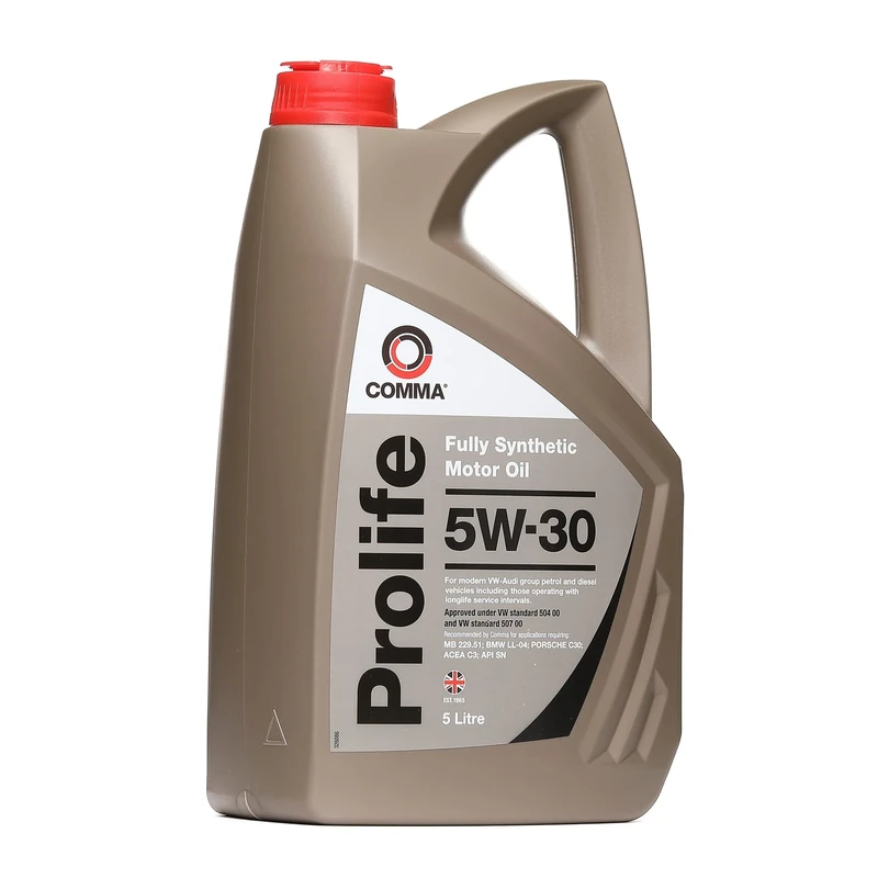 Comma PRO5L 5L Prolife Fully Synthetic 5W30 Motor Oil