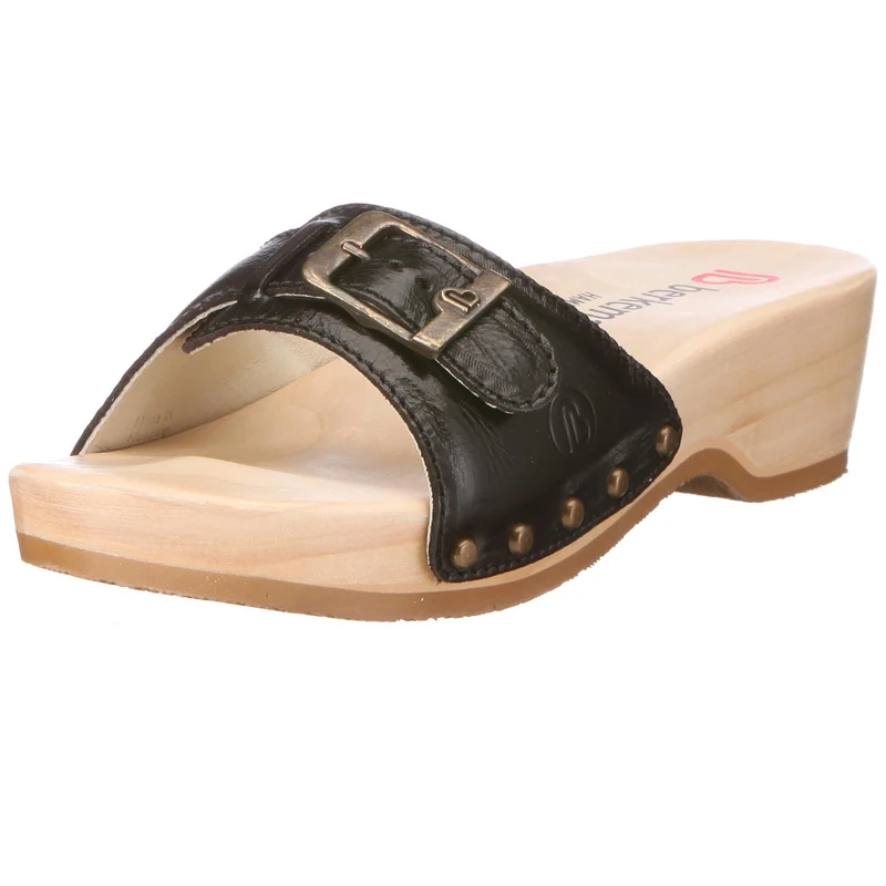 Berkemann Hamburg, Women's Clogs and Mules, Black (Rz (Schwa), 6 UK