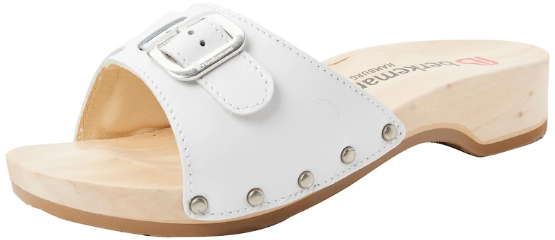 Berkemann Hamburg, Women's Clogs and Mules, White (Eiß 100), 5.5 UK