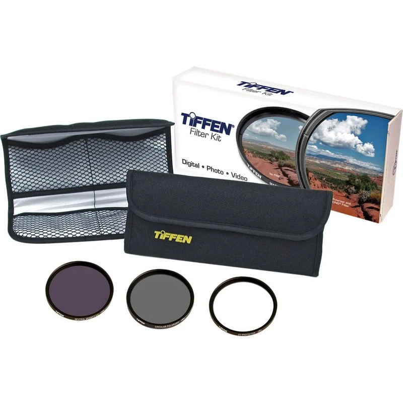 Tiffen 58DIGEK3 Digital Essentials Neutral Density Filter Kit for 58 mm Filter