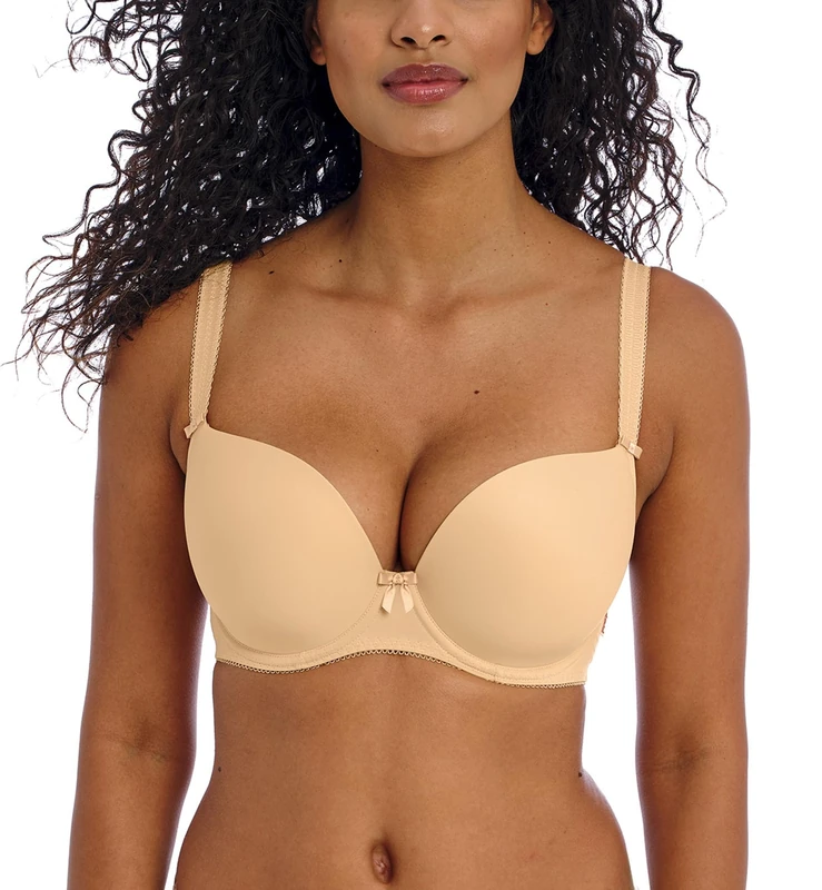 Freya Deco Moulded T-Shirt Bra Nude Beige 28DD