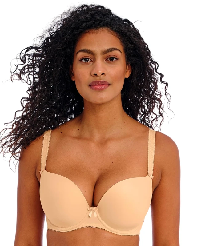 Freya Deco Moulded T-Shirt Bra Nude Beige 36GG