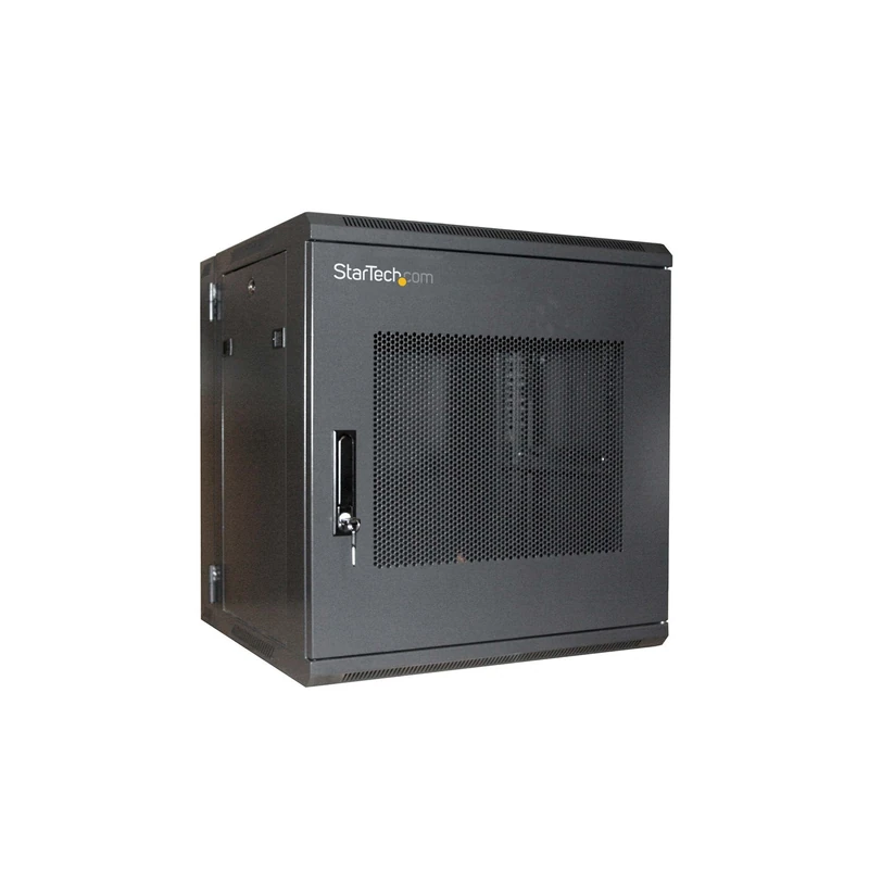StarTech.com 12U 19in Hinged Wall Mount Server Rack Cabinet w/ Steel Mesh Door (RK1219WALHM)