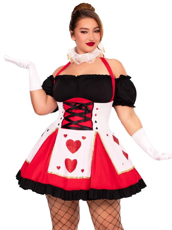 Leg Avenue Pretty Playing Card (Small/Medium), Red - Image 1