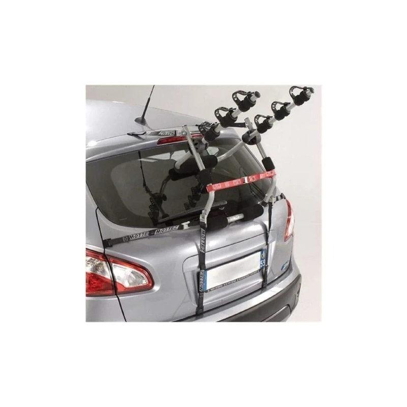 Mottez A025PCR 3-Bike Bicycle Carrier Rear-Mounted