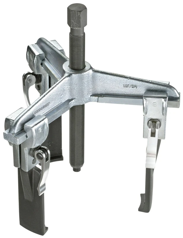 GEDORE 1.07/S2A-E Quick Release Puller 3-Arm with Slim Hook 160 x 150 mm