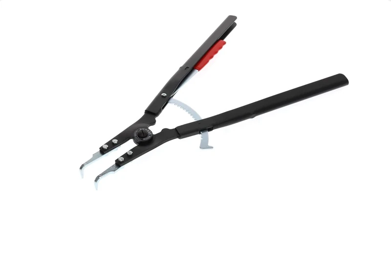 GEDORE Circlip pliers for outer circlips, With locking lever/finger protection, 90° angled, Tip dia. 3.2 mm, 8000 A 41 EL