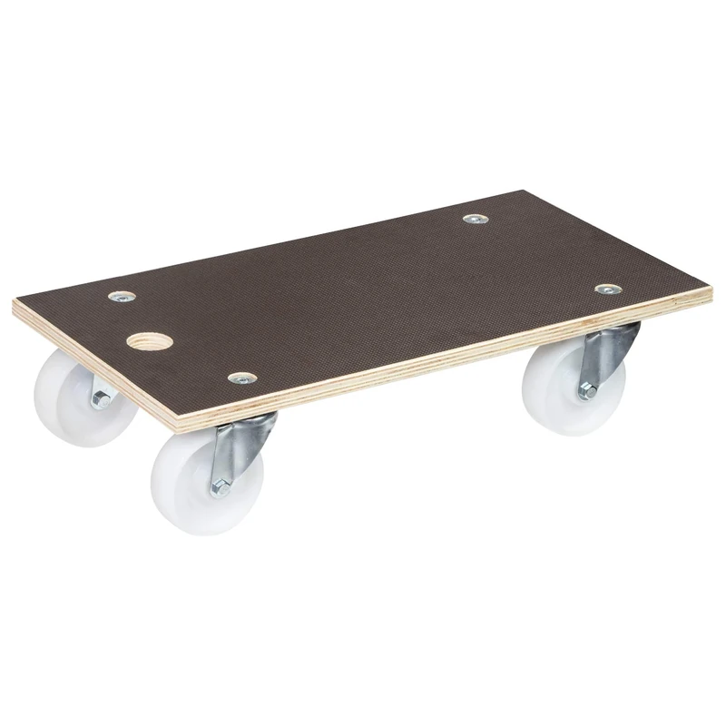 WAGNER moving dolly MM 1111 I 57,5 x 30 cm - for heavy boxes, appliances & furniture I carrying hole I non-slip surface I FSC®-certified I load capacity 400 kg - 20111101