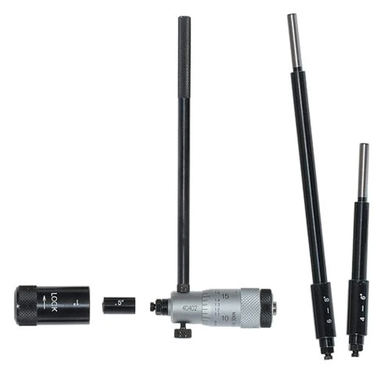 Mitutoyo 141-208 Interchangeable Rod Inside Micrometre, Range 2"-8"