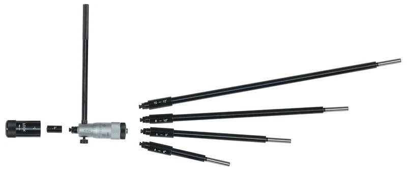 Mitutoyo 141-233 Interchangeable Rod Inside Micrometre, Range 2"-12"