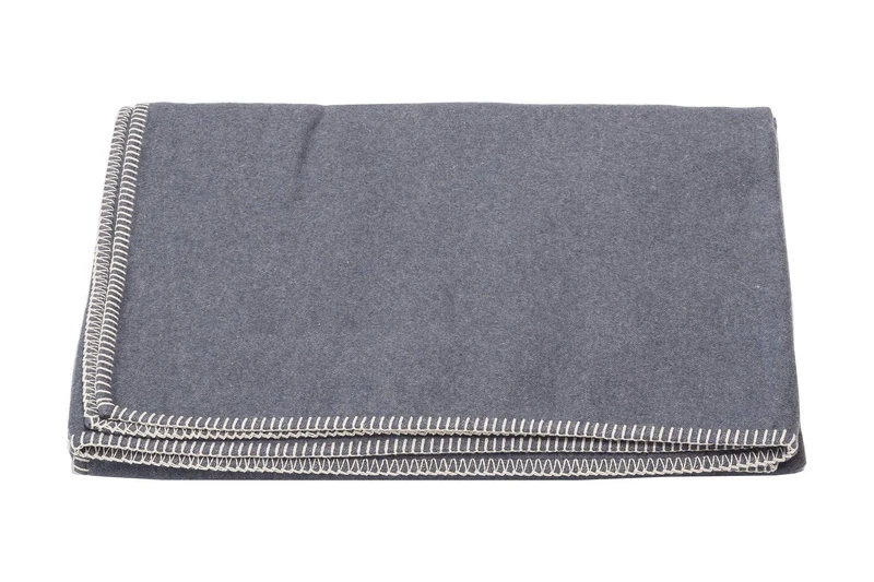 David Fussenegger Cotton Blanket 140 x 200 cm Soft Stitch Felt Mélé