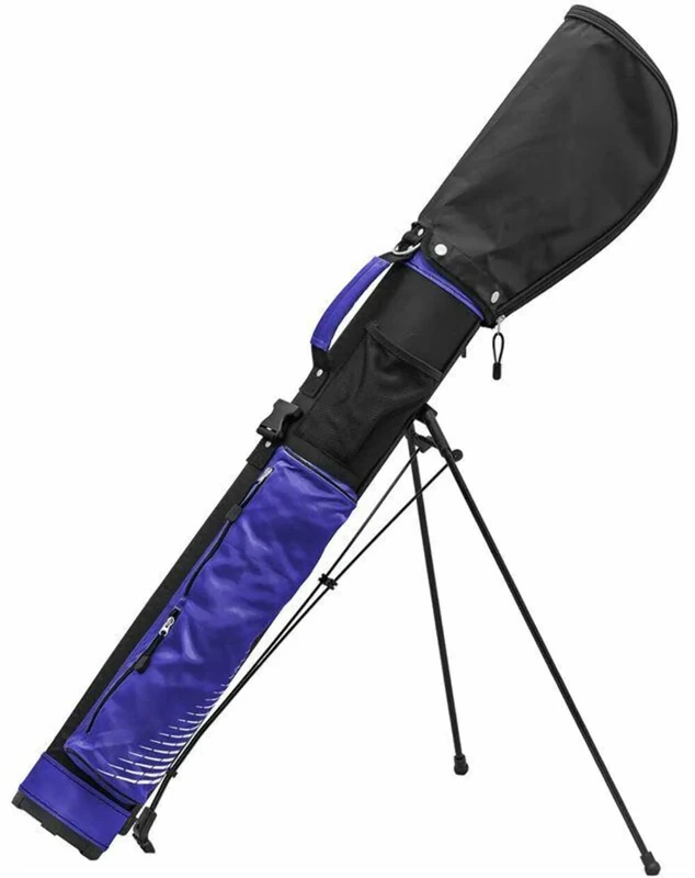 Longridge 5" Travelite Golf Stand Bag - Navy/Silver