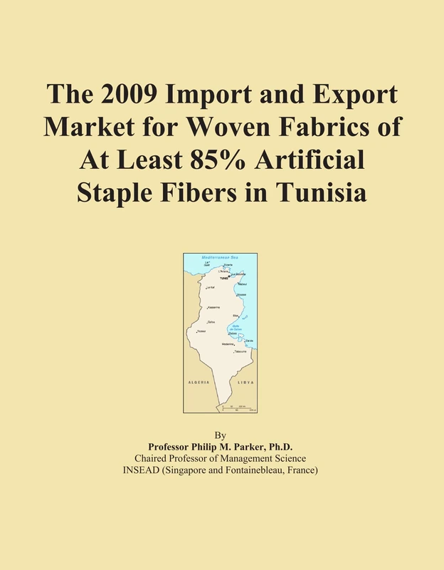 The 2009 Import and Export Market for Woven Fabrics of At Least 85% Artificial Staple Fibers in Tunisia