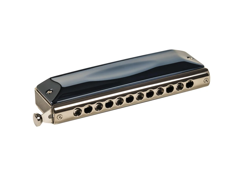Suzuki Chromatic Harmonica Gregoire Maret series Metal cover model G-48 - key of C G-48-C