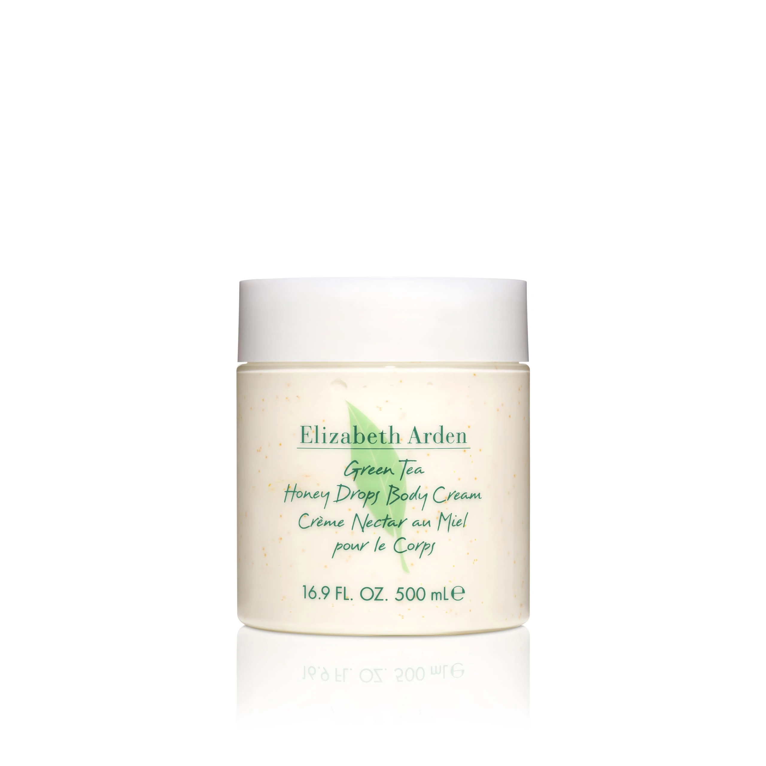 Elizabeth Arden Green Tea Honey Drops Body Cream, 500ml, Nourishing Body Moisturiser, Infused with Honey & Green Tea Extracts, Calms & Conditions Dry Skin