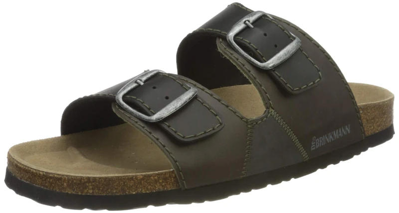 Dr. Brinkmann Men's Mules, Black, 14.5 UK