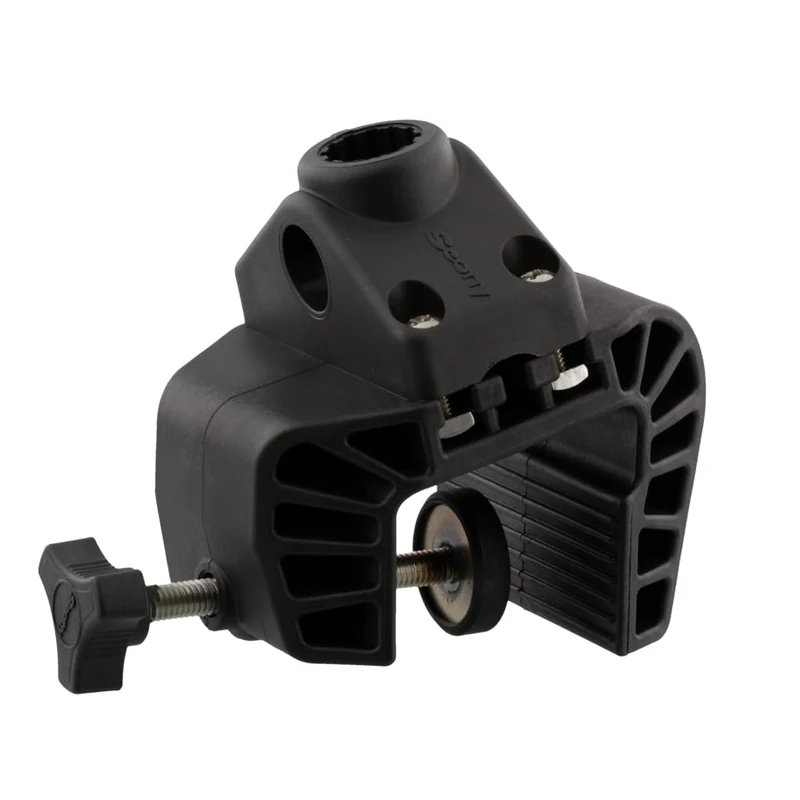 Scotty 0449 Portable Nylon Clamp Mount with 241 Side Deck Mount, Black