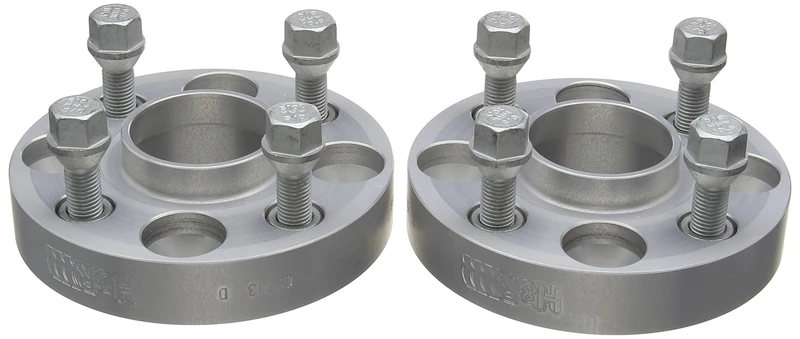 H&R DRA-System Wheel spacer set 50mm per axle - Bolt pattern 4x100 - Hub 56,6mm - Bolt size M12x1,5 - compatible with Chevrolet/Fiat/Opel/Vauxhall