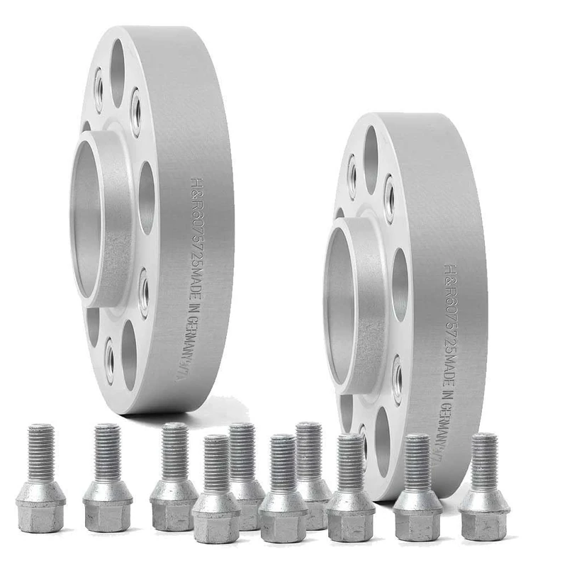 H&R DRA-System Wheel spacer set 70mm per axle - Bolt pattern 5x120 - Hub 65,0mm - Bolt size M14x1,5 - compatible with Volkswagen