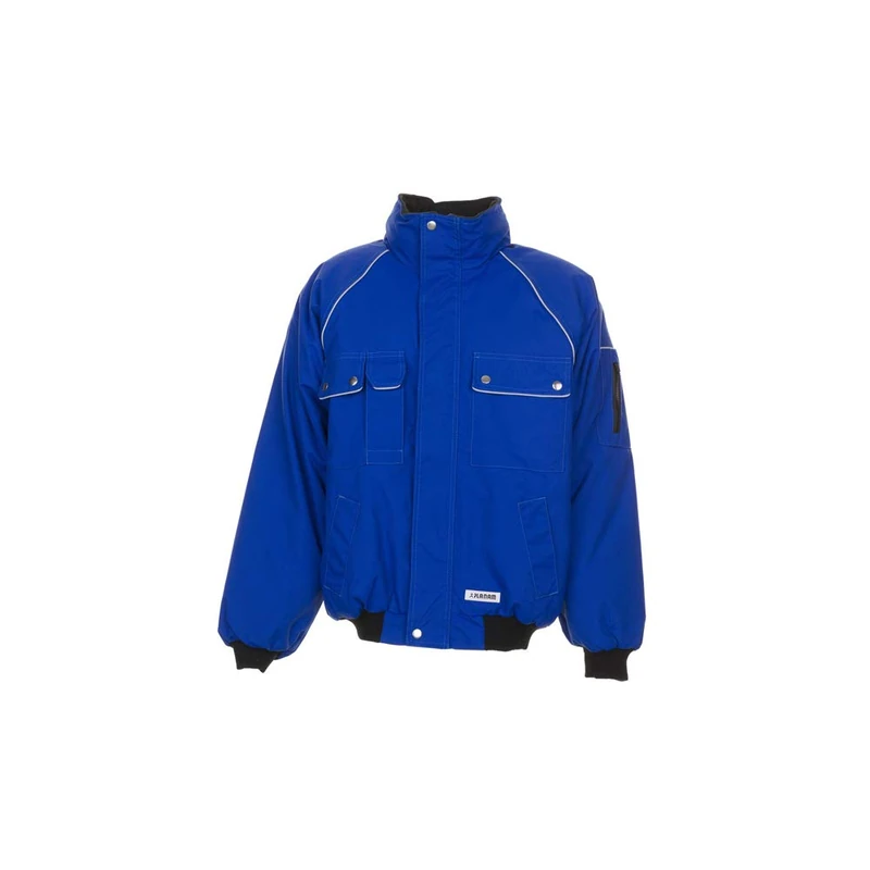 Planam Winter Blouson Canvas 320, Size XL, 1 Piece, Cornflower Blue, 2180056