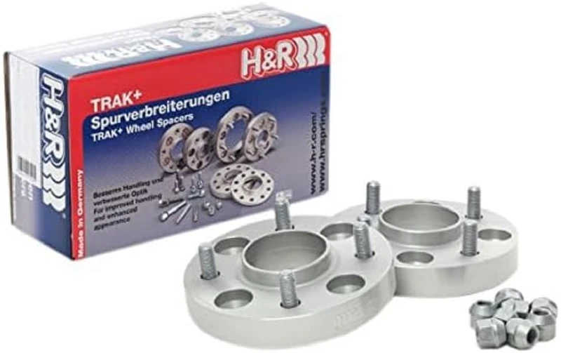 H&R DRM-System Wheel spacer set 64mm per axle - Bolt pattern 5x130 - Hub 71,6mm - Bolt size M14x1,5 - compatible with Porsche