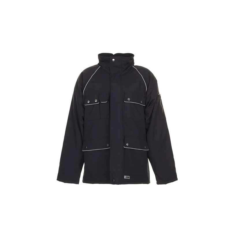 Planam 2194056 Size X-Large "Canvas 320" Winter-Parka - Black