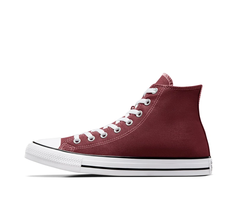 converse All Star Hi Trainers Men Bordeaux - 12 (11.5) - Hi Top Trainers Shoes