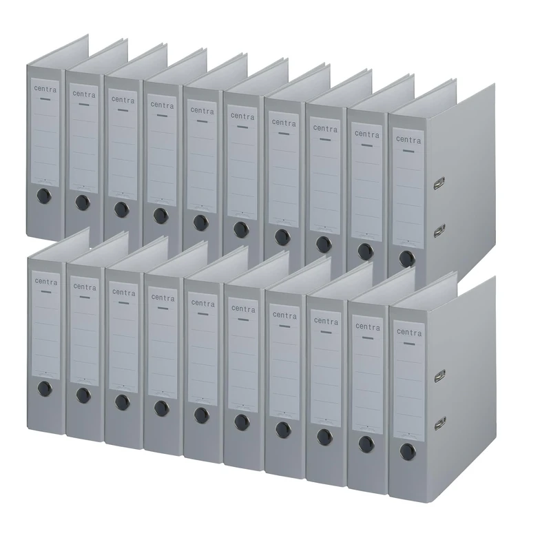 Esselte Leitz Centra 230138 Folder A4 Width 8 cm Plastic Grey