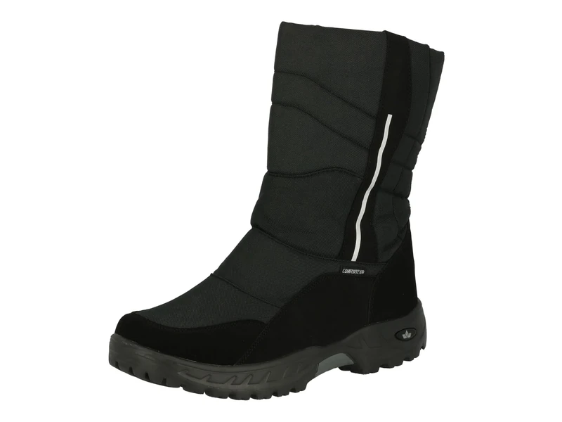 Lico Men’s ICE MOUNT Snow Boot, Black, 8 UK - Image 1
