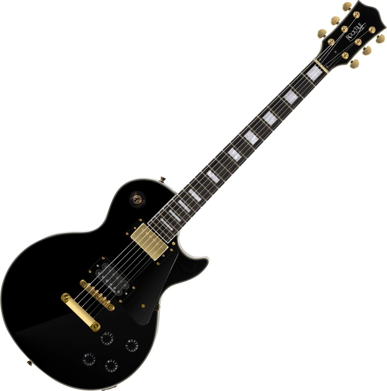 Rocktile Pro L-200BK Electric Guitar Black Deluxe
